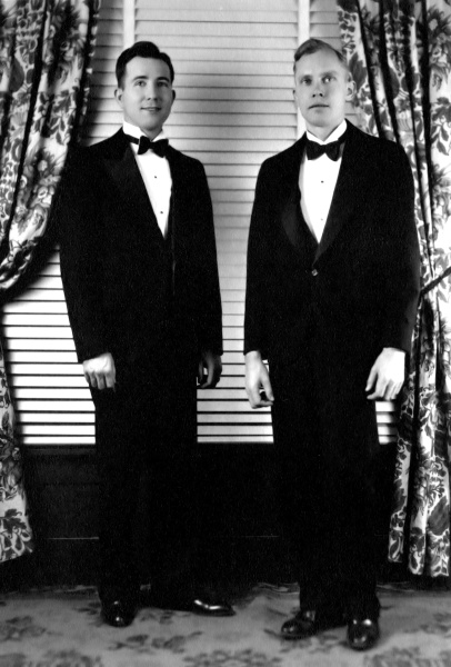 Kenneth Hunt and Rudi Fuchs, 1935